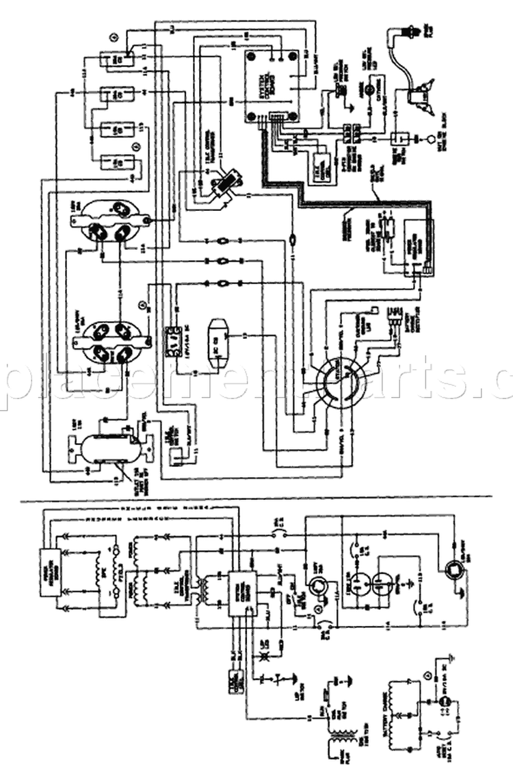 Page B Diagram and Parts List for 9903-1  Briggs and Stratton Generator